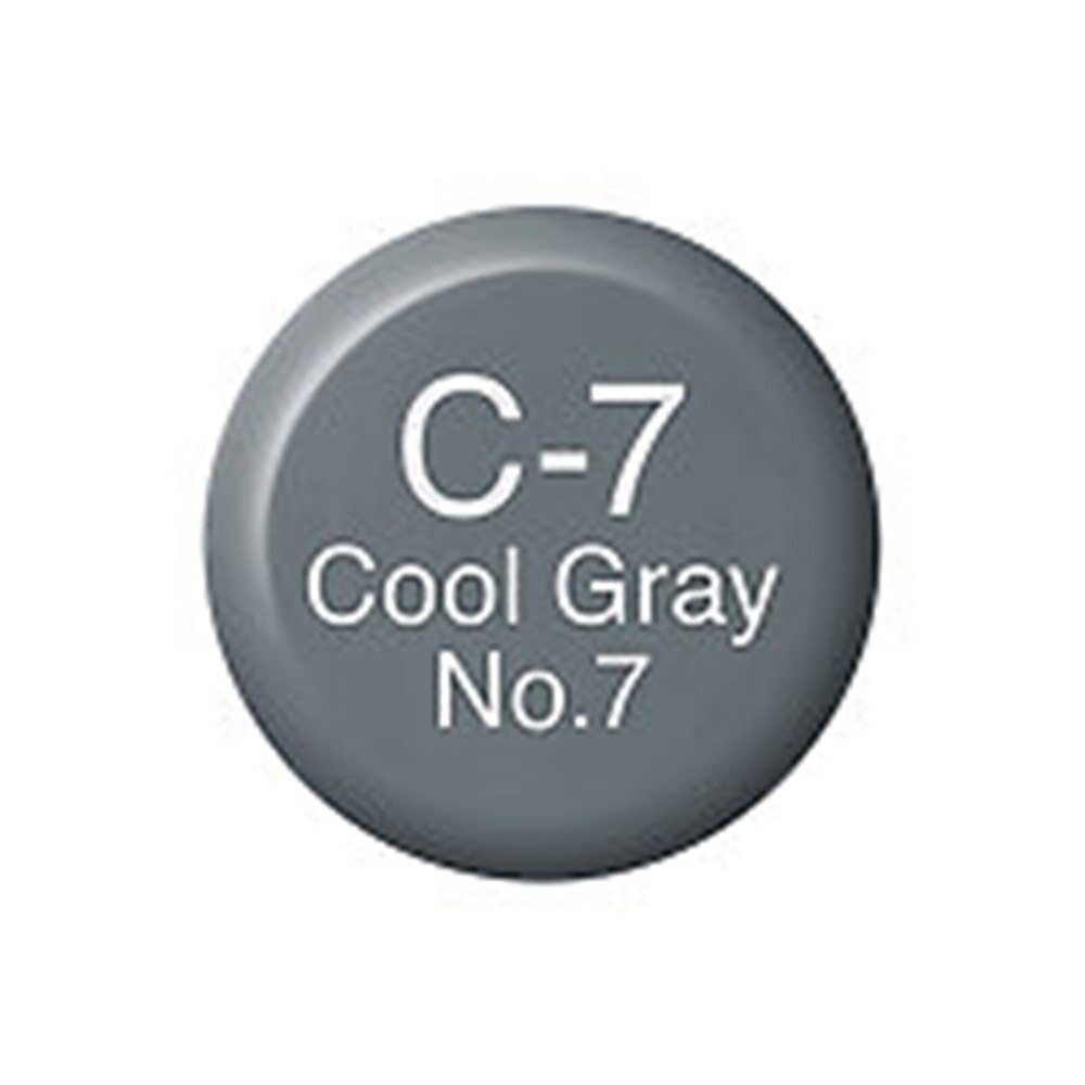 Copic, Ink Refill, 12ml, C7, Cool Gray, No. 7